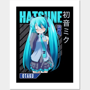 hatsune miku new 3 Posters and Art